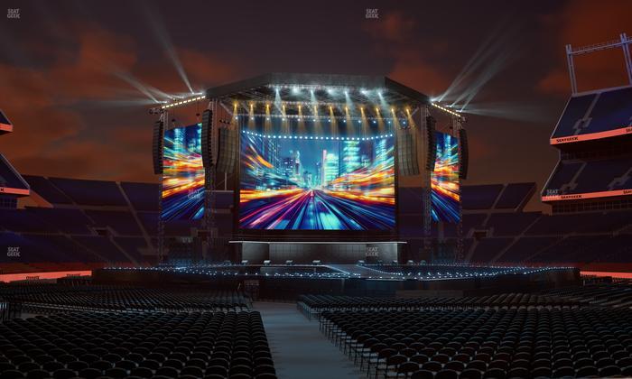 Empower Field at Mile High - Section Vip Table 8 Seat View