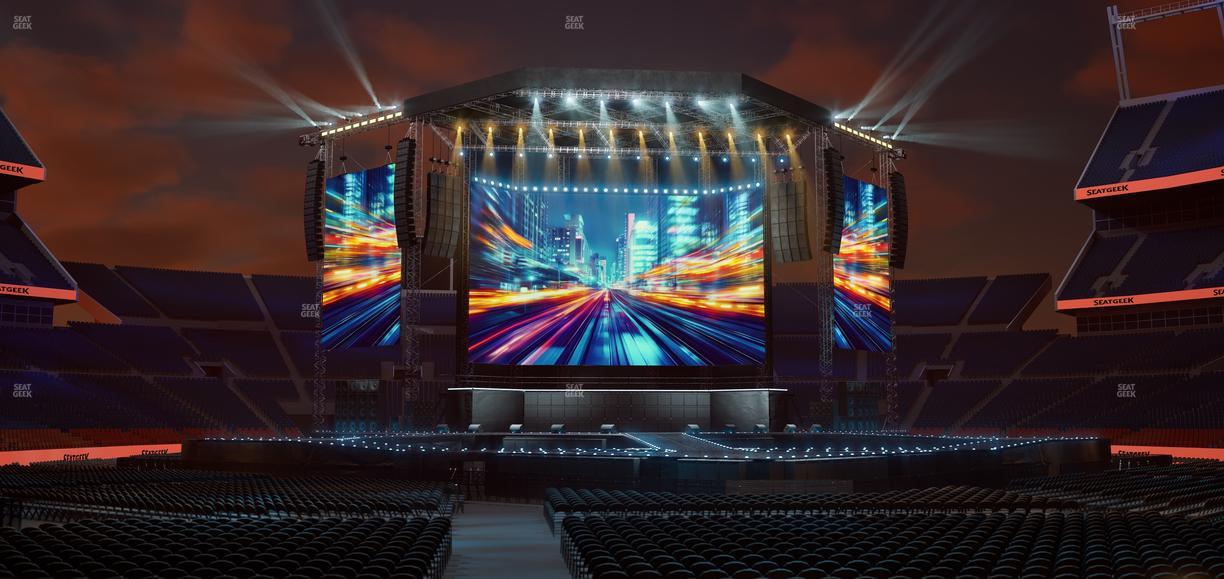 Empower Field at Mile High - Section Vip Table 9 Seat View