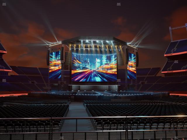 Empower Field at Mile High - Section Vip Table 9 Seat View