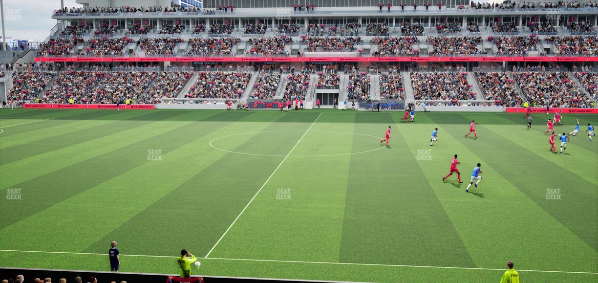 Energizer Park - Section 106 Seat View