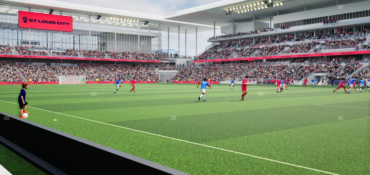 Energizer Park - Section 110 Seat View