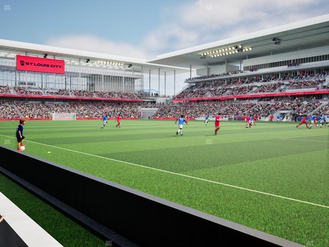 Energizer Park - Section 110 Seat View