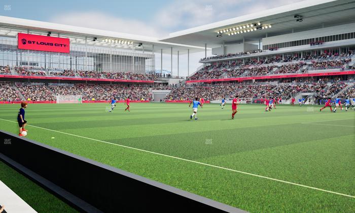 Energizer Park - Section 110 Seat View