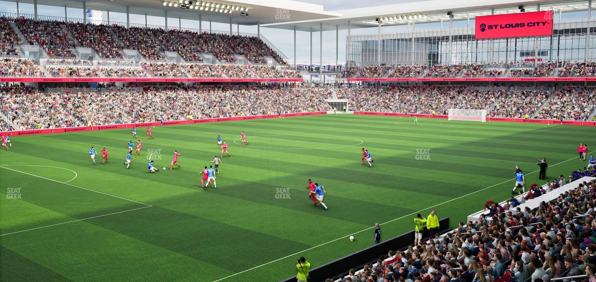 Energizer Park - Section 127 Seat View