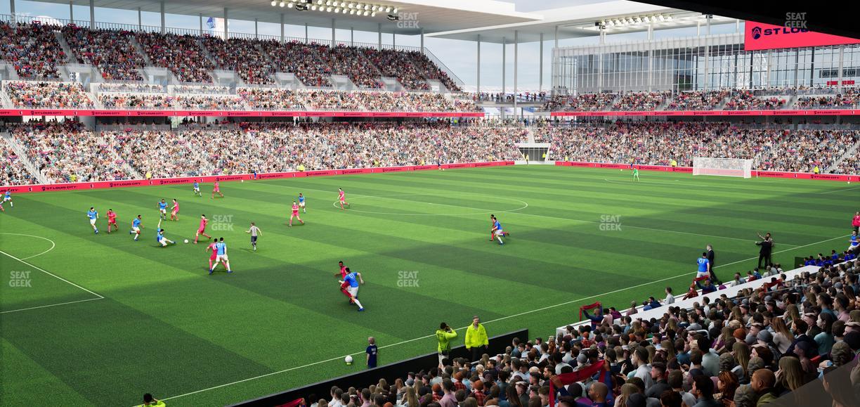 Energizer Park - Section 128 Seat View