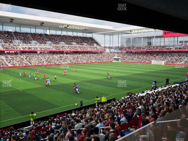 Energizer Park - Section 128 Seat View