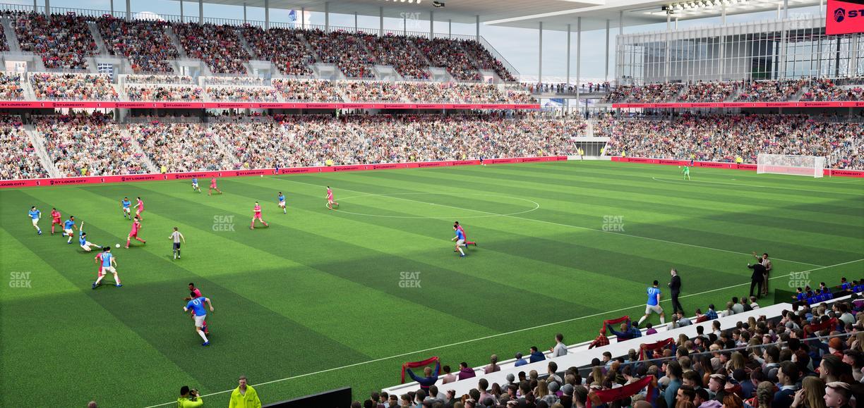 Energizer Park - Section 129 Seat View