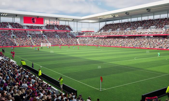 Energizer Park - Section 142 Seat View