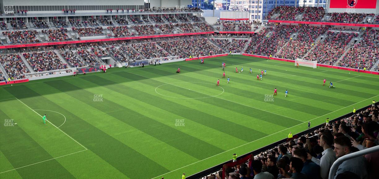 Energizer Park - Section 200 Visiting Team Supporters Seat View