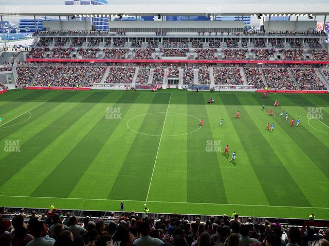 Energizer Park - Section 206 Seat View Energizer Park - Section 206 Seat View