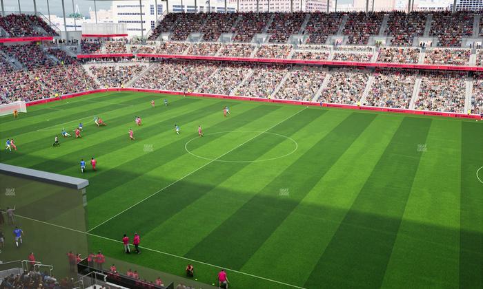 Energizer Park - Section City View Terrace 408 Seat View