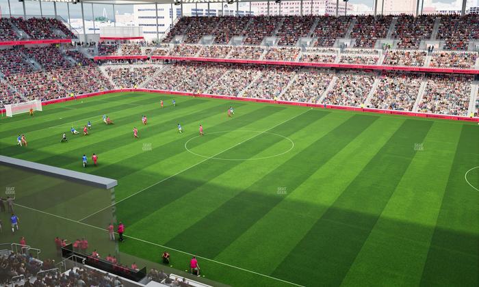 Energizer Park - Section City View Terrace 409 Seat View