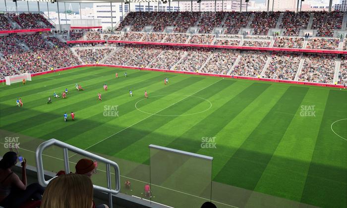 Energizer Park - Section City View Terrace 409 Seat View