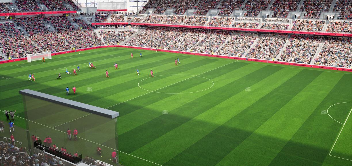 Energizer Park - Section City View Terrace 411 Seat View