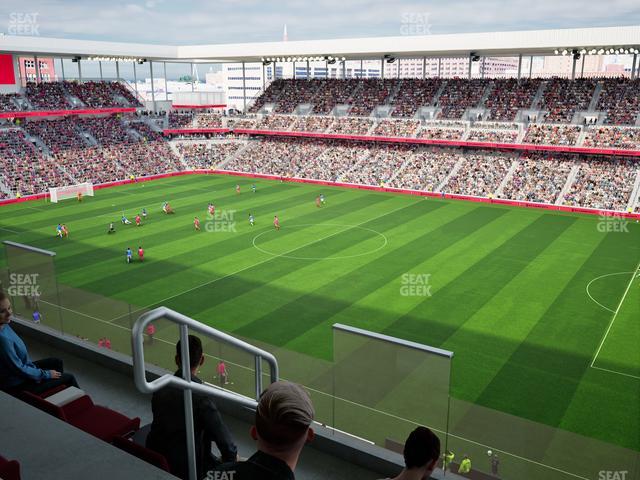 Energizer Park - Section City View Terrace 411 Seat View Energizer Park - Section City View Terrace 411 Seat View