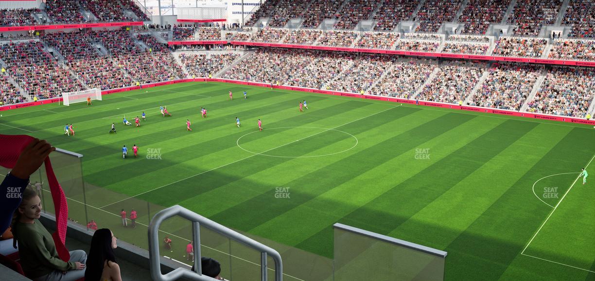 Energizer Park - Section City View Terrace 412 Seat View