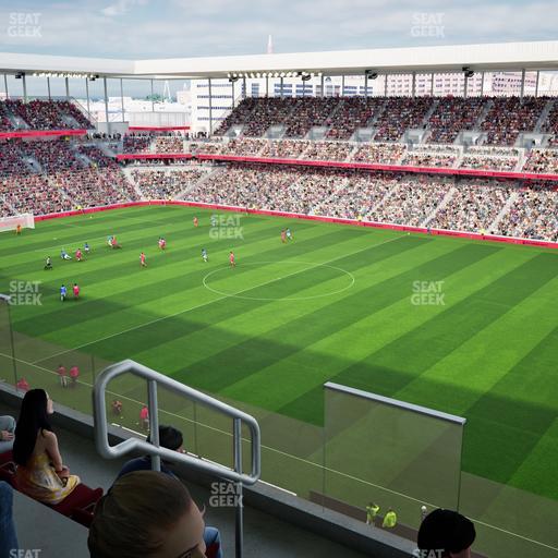 Energizer Park - Section City View Terrace 412 Seat View