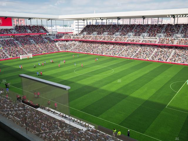 Energizer Park - Section City View Terrace 412 Seat View