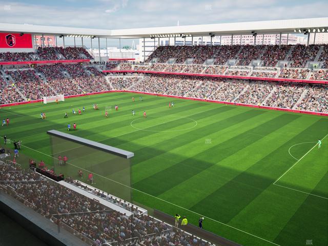 Energizer Park - Section City View Terrace 413 Seat View