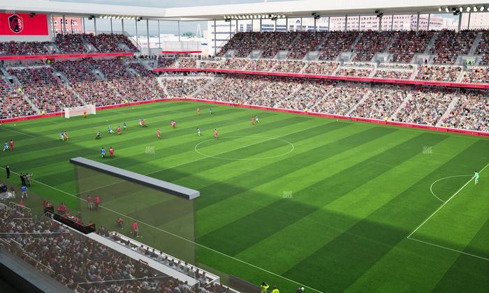 Energizer Park - Section City View Terrace 413 Seat View