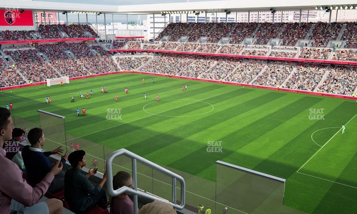 Energizer Park - Section City View Terrace 413 Seat View