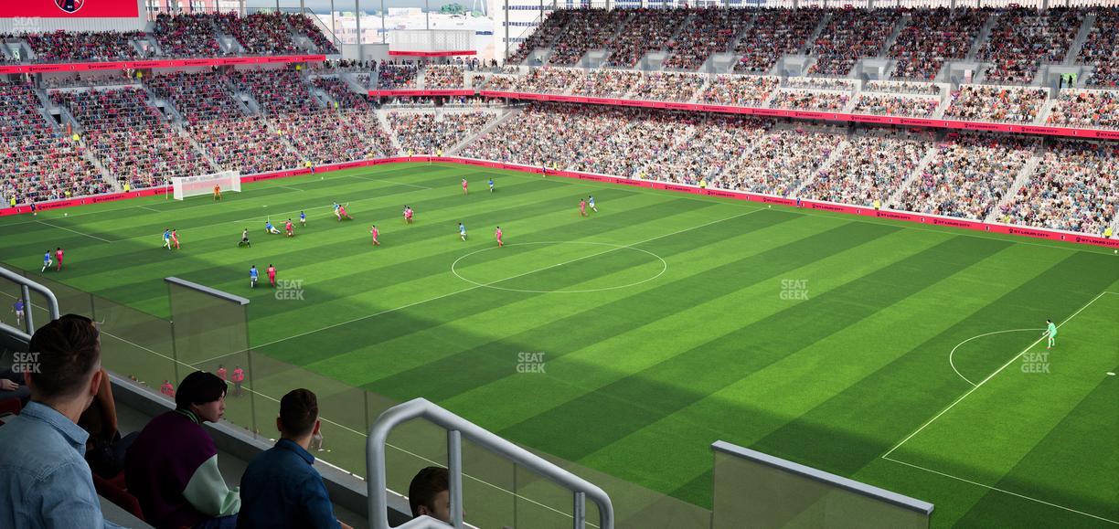 Energizer Park - Section City View Terrace 414 Seat View