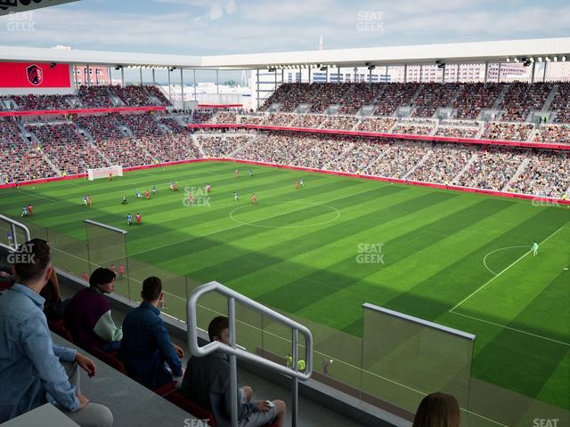 Energizer Park - Section City View Terrace 414 Seat View Energizer Park - Section City View Terrace 414 Seat View