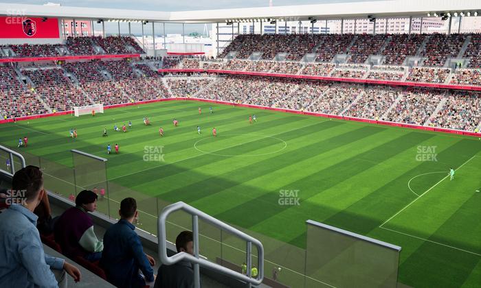 Energizer Park - Section City View Terrace 414 Seat View