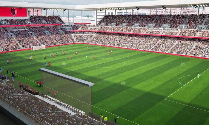 Energizer Park - Section City View Terrace 414 Seat View