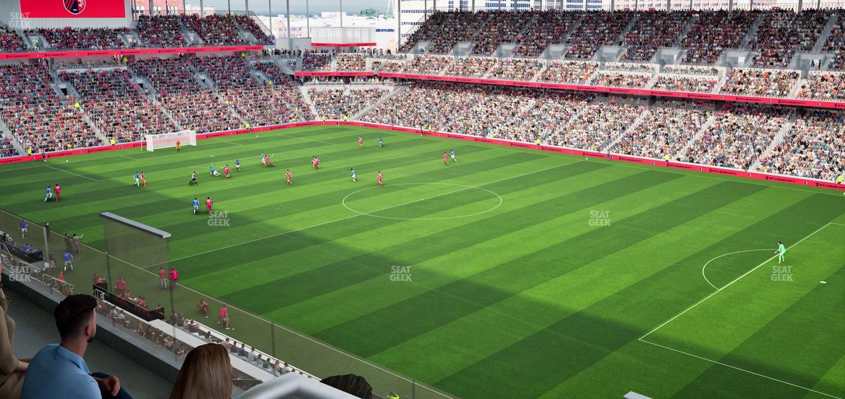 Energizer Park - Section City View Terrace 415 Seat View