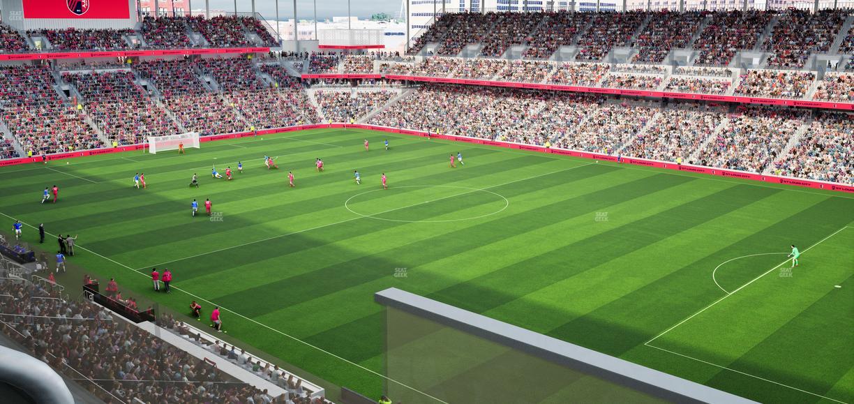 Energizer Park - Section City View Terrace 415 Seat View