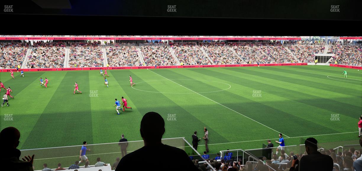 Energizer Park - Section Loge 1 Seat View