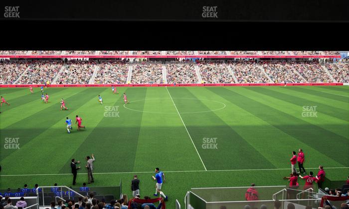 Energizer Park - Section Loge 10 Seat View