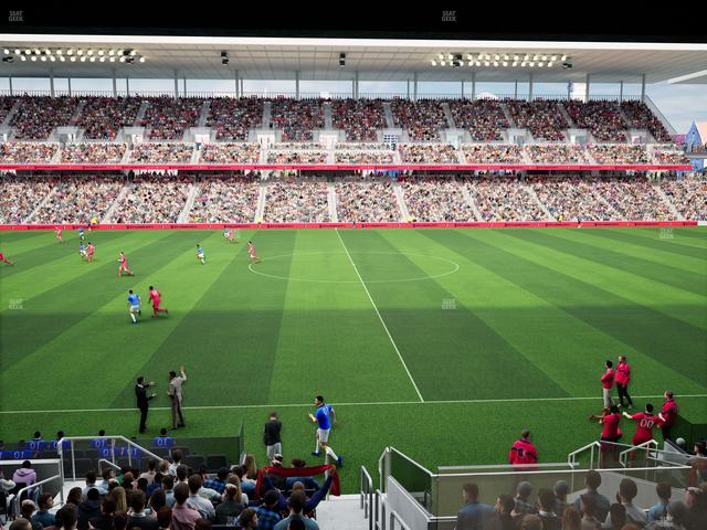 Energizer Park - Section Loge 10 Seat View