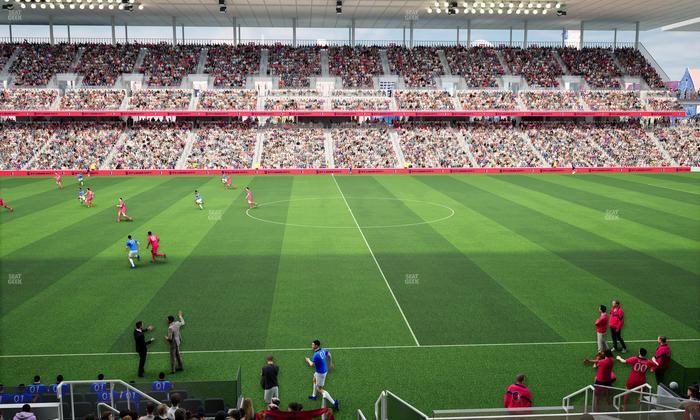 Energizer Park - Section Loge 10 Seat View