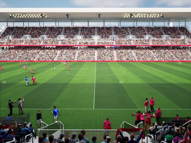 Energizer Park - Section Loge 12 Seat View