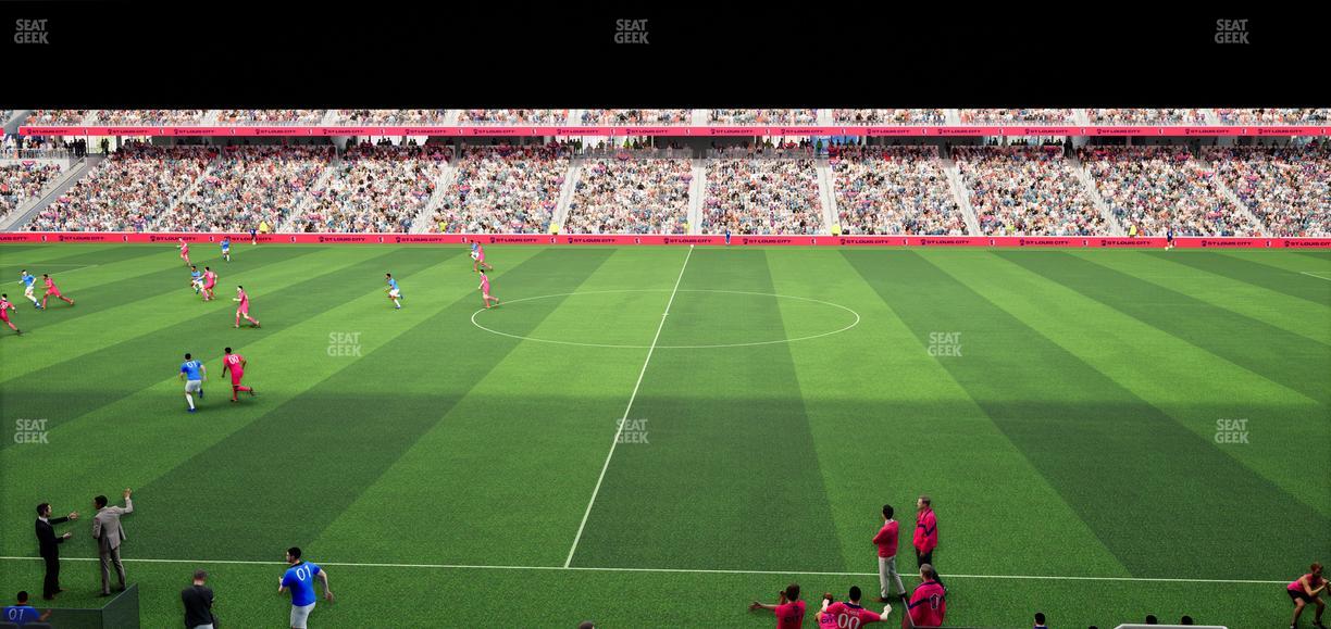 Energizer Park - Section Loge 13 Seat View