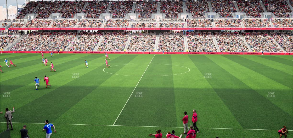 Energizer Park - Section Loge 14 Seat View