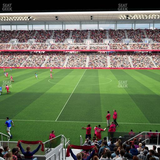 Energizer Park - Section Loge 14 Seat View