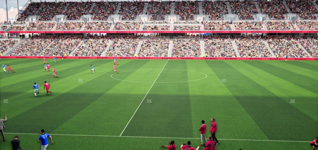 Energizer Park - Section Loge 14 Seat View