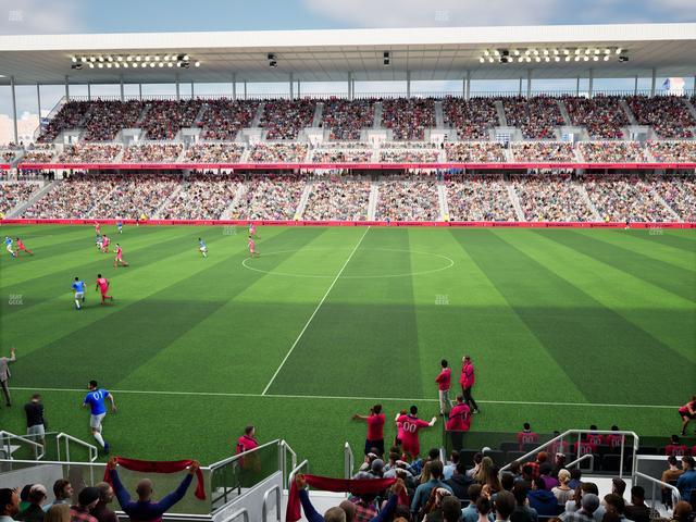 Energizer Park - Section Loge 14 Seat View