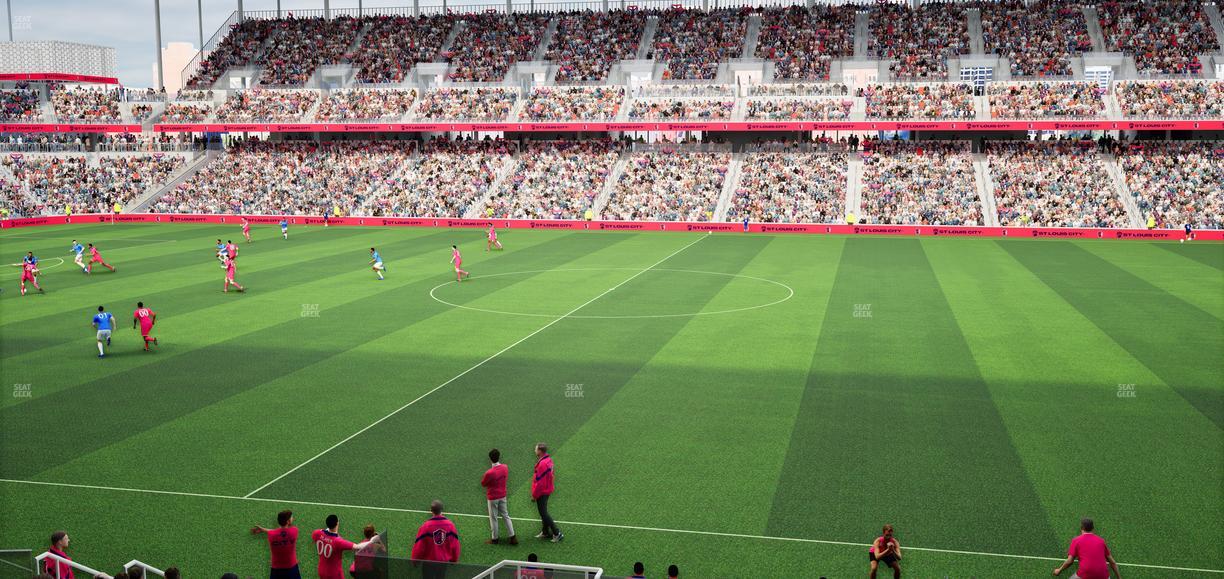 Energizer Park - Section Loge 17 Seat View