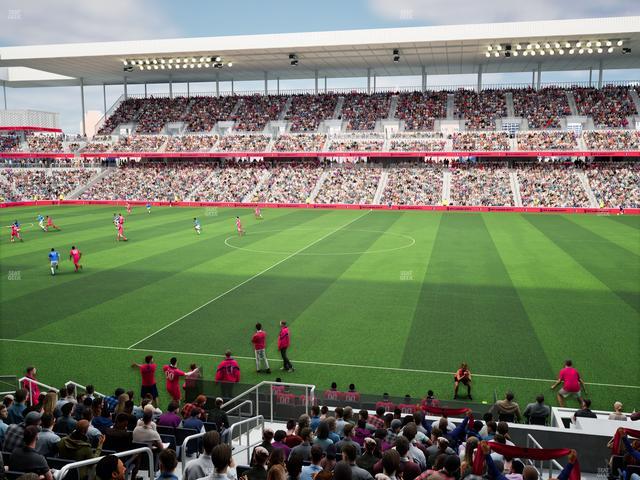 Energizer Park - Section Loge 17 Seat View