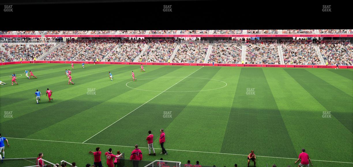 Energizer Park - Section Loge 17 Seat View