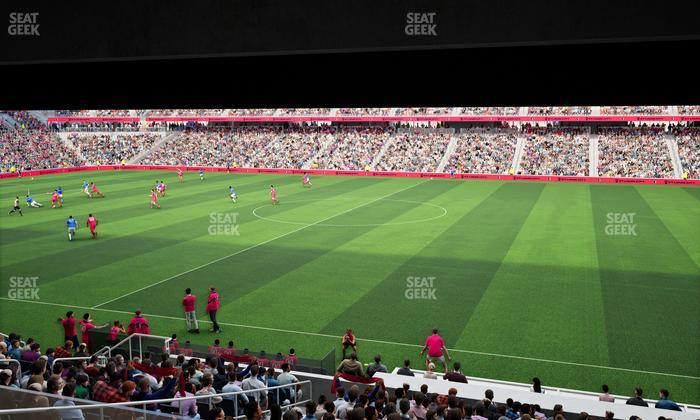 Energizer Park - Section Loge 18 Seat View