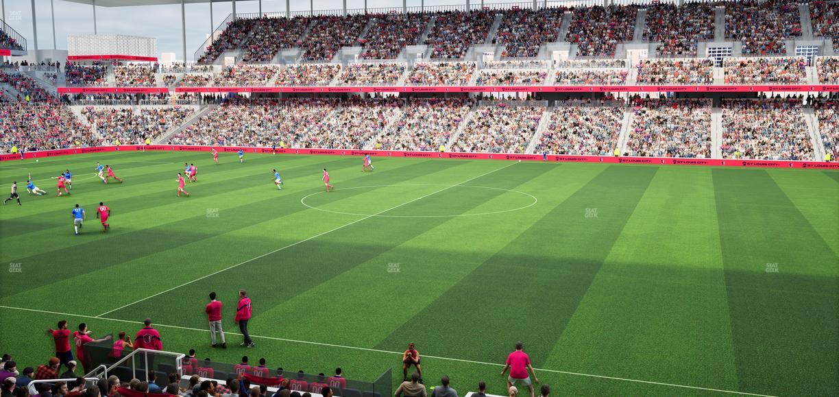 Energizer Park - Section Loge 18 Seat View