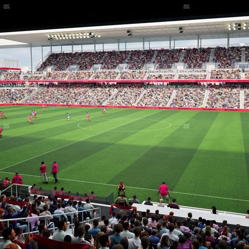 Energizer Park - Section Loge 18 Seat View