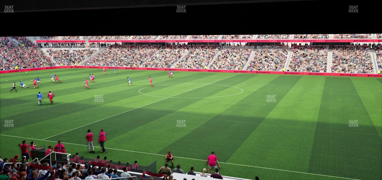 Energizer Park - Section Loge 19 Seat View