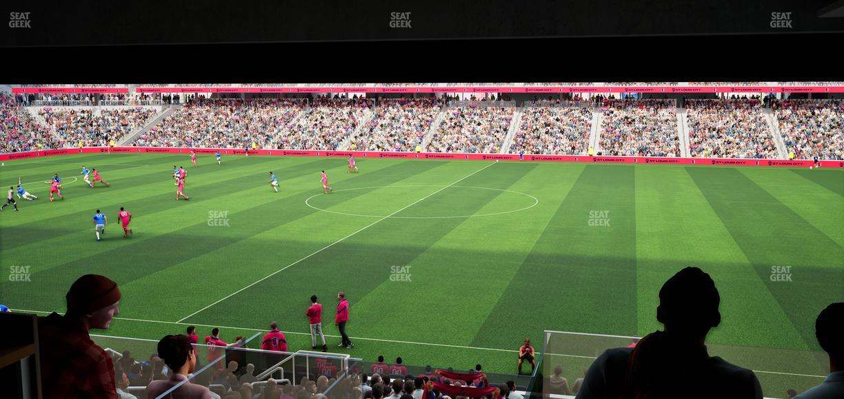 Energizer Park - Section Loge 22 Seat View