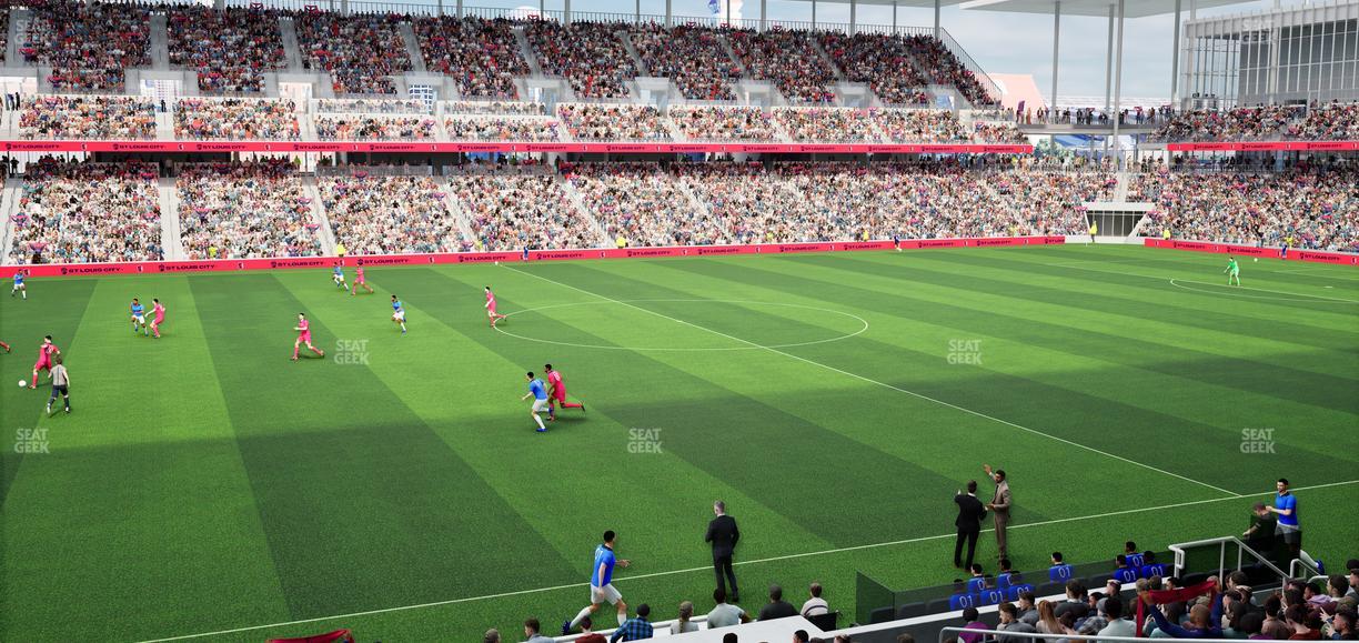 Energizer Park - Section Loge 4 Seat View